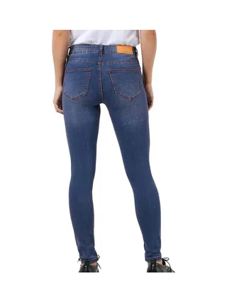 Jeans Skinny Bleu Femme Noisy May Billie MBD 2