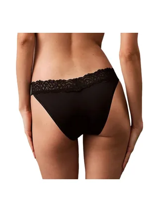 Culotte Noir Femme Calvin Klein Jeans Dipped 2