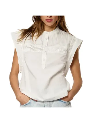 Blouse Blanc Femme Kaporal EDDAH 1
