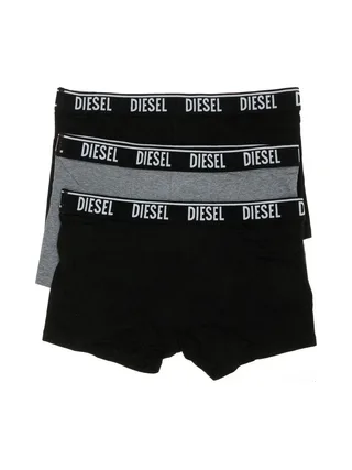 x3 Boxers Noir/Gris Homme Diesel Shawnthreepack 2