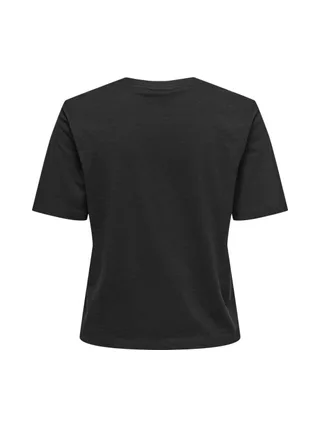 T-shirt Noir Femme JDY Rex 2