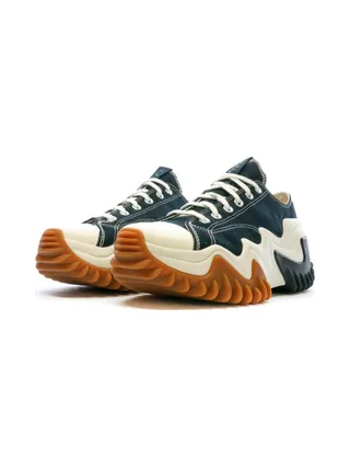 Baskets Noires/Beiges Homme Converse Run Star 6