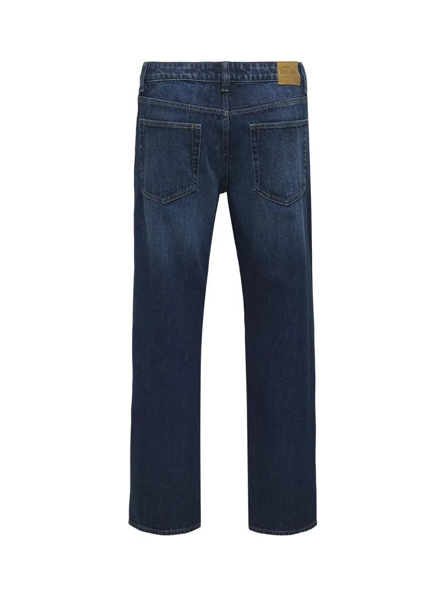 Jean Droit Bleu Homme Only & Sons Onsedge Straight 3