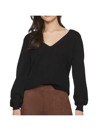 Pull Noir Femme Vila Viril Rev 1