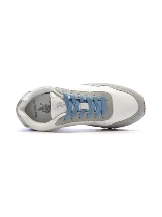 Baskets Blanches/Bleu/Gris Femme US Polo ASSN FS1 4