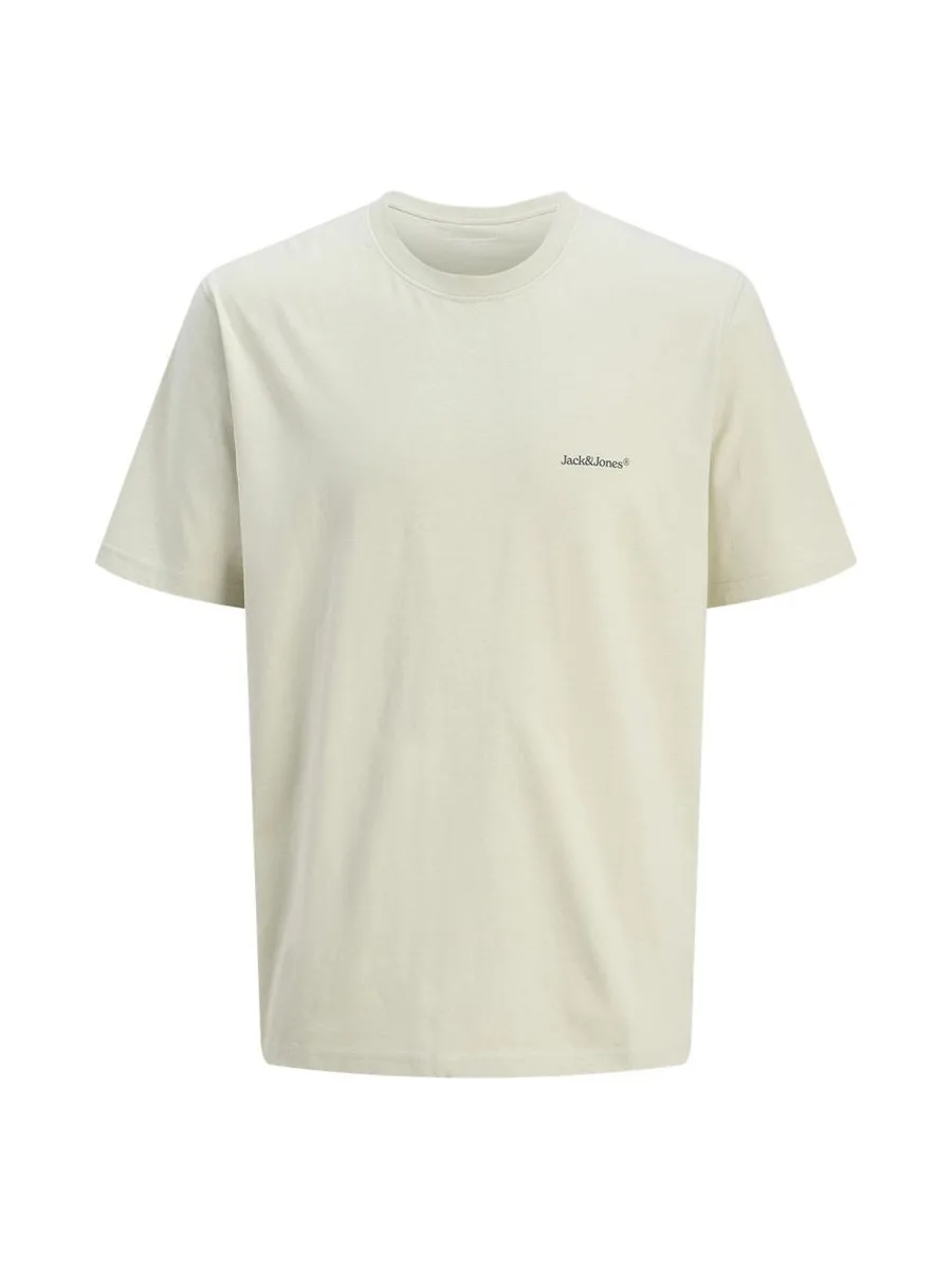 T-Shirt Beige Homme Jack & Jones Back 3