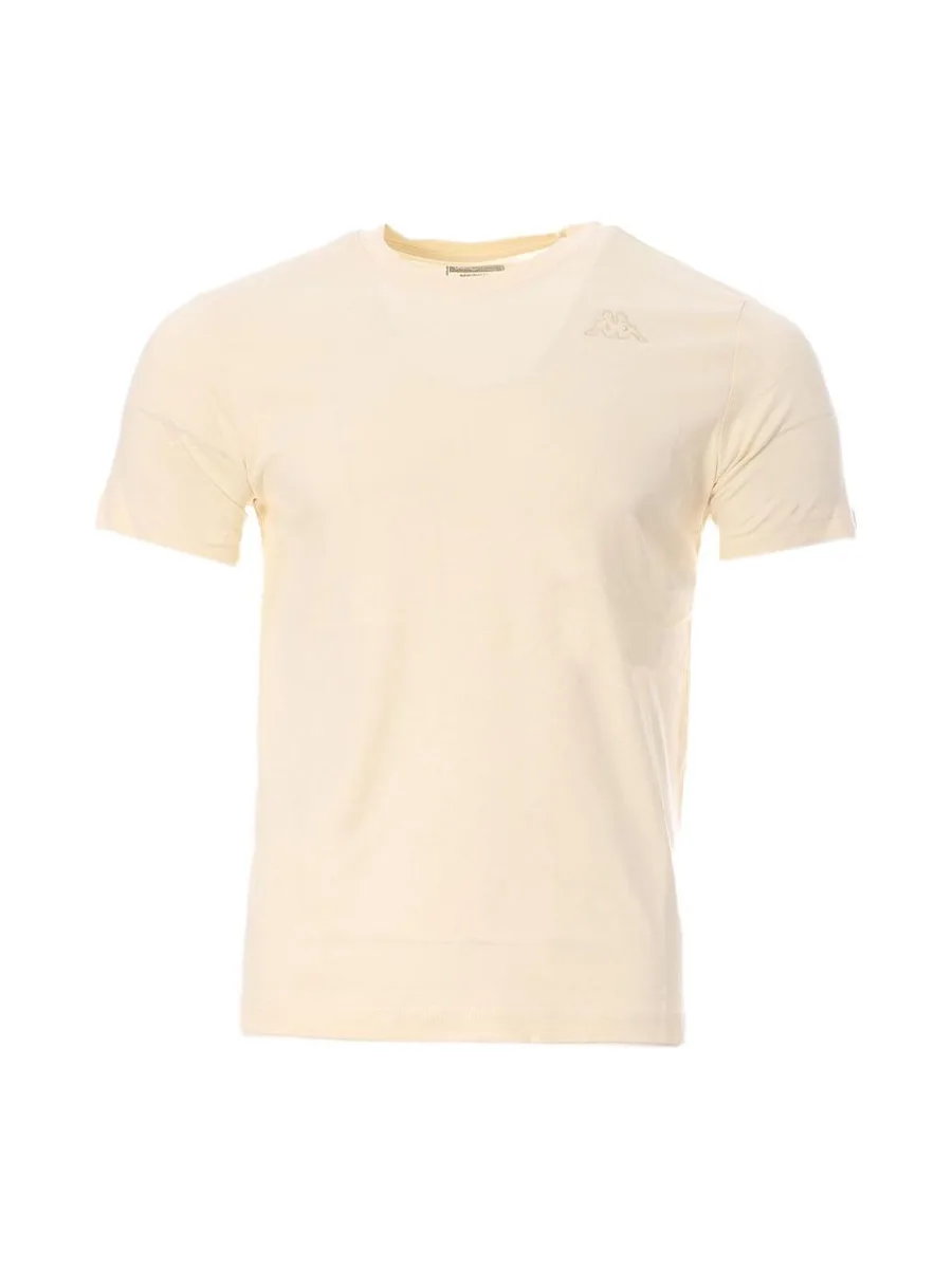 T-shirt Écru Homme Kappa Cafers 1