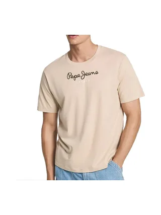 T-shirt Beige Homme Pepe jeans Eggo 83B 1