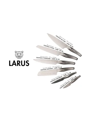 Couteaux de cuisine LARUS - 6 pièces 3