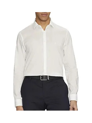 Chemise Blanche Homme Calvin Klein Jeans Poplin Stretch 1
