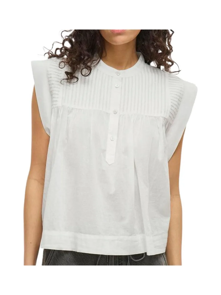 Blouse Blanche Femme Vila Katinka 1