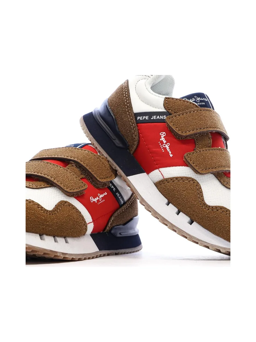Baskets Marron Garçon Pepe jeans London Life 8