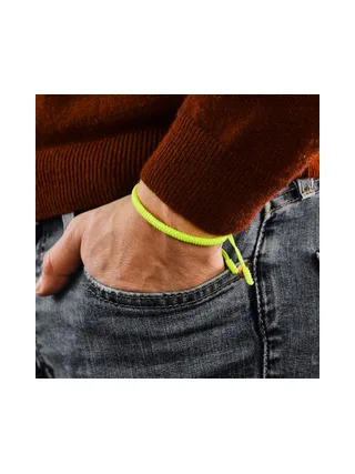 Bracelet Georges V - Jaune fluo 2