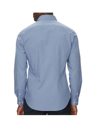 Chemise Bleu Homme Calvin Klein Jeans Poplin Stretch Slim 2