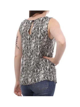 Top Blanc Imprimé Femme Vero Moda Easy 2