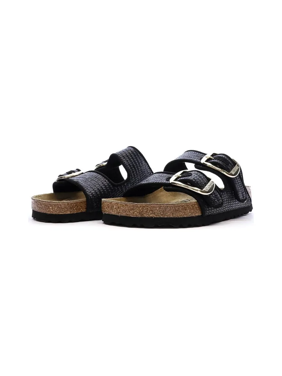 Sandales Noires Femme Birkenstock Arizona Big Buckle 7