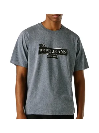 T-Shirt Gris Homme Pepe jeans Griffin 1