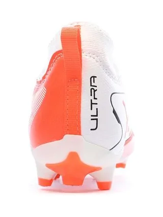 Chaussures de football Blanc/Rouge Garçon Puma Ultra 5 3