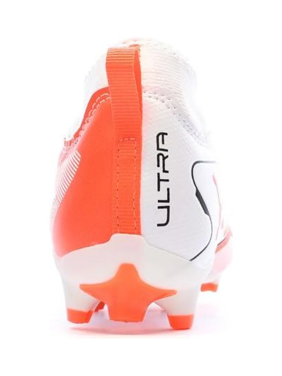Chaussures de football Blanc/Rouge Garçon Puma Ultra 5 4