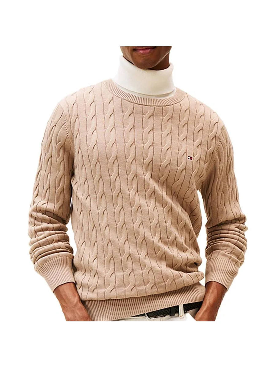 Pull Beige Homme Tommy Hilfiger Classic 2