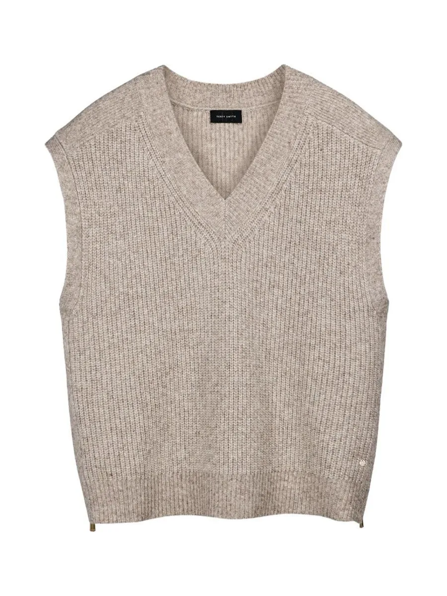 Pull Beige Femme Teddy Smith Milo 2