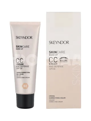 Skeyndor CC Cream Age Defence SPF30 40ml - #02 Medium/Dark Skin 1