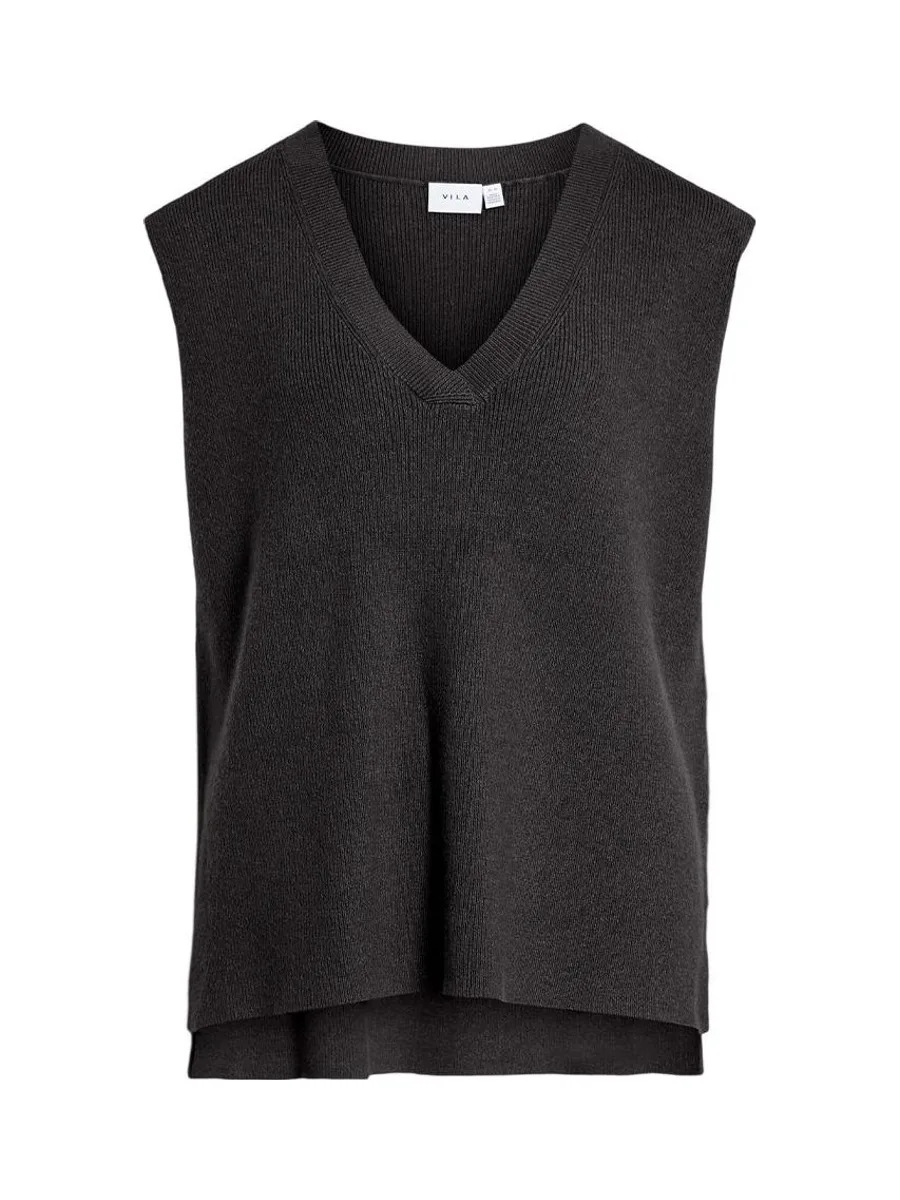 Pull Sans Manches Gris Femme Vila Vichelle 2
