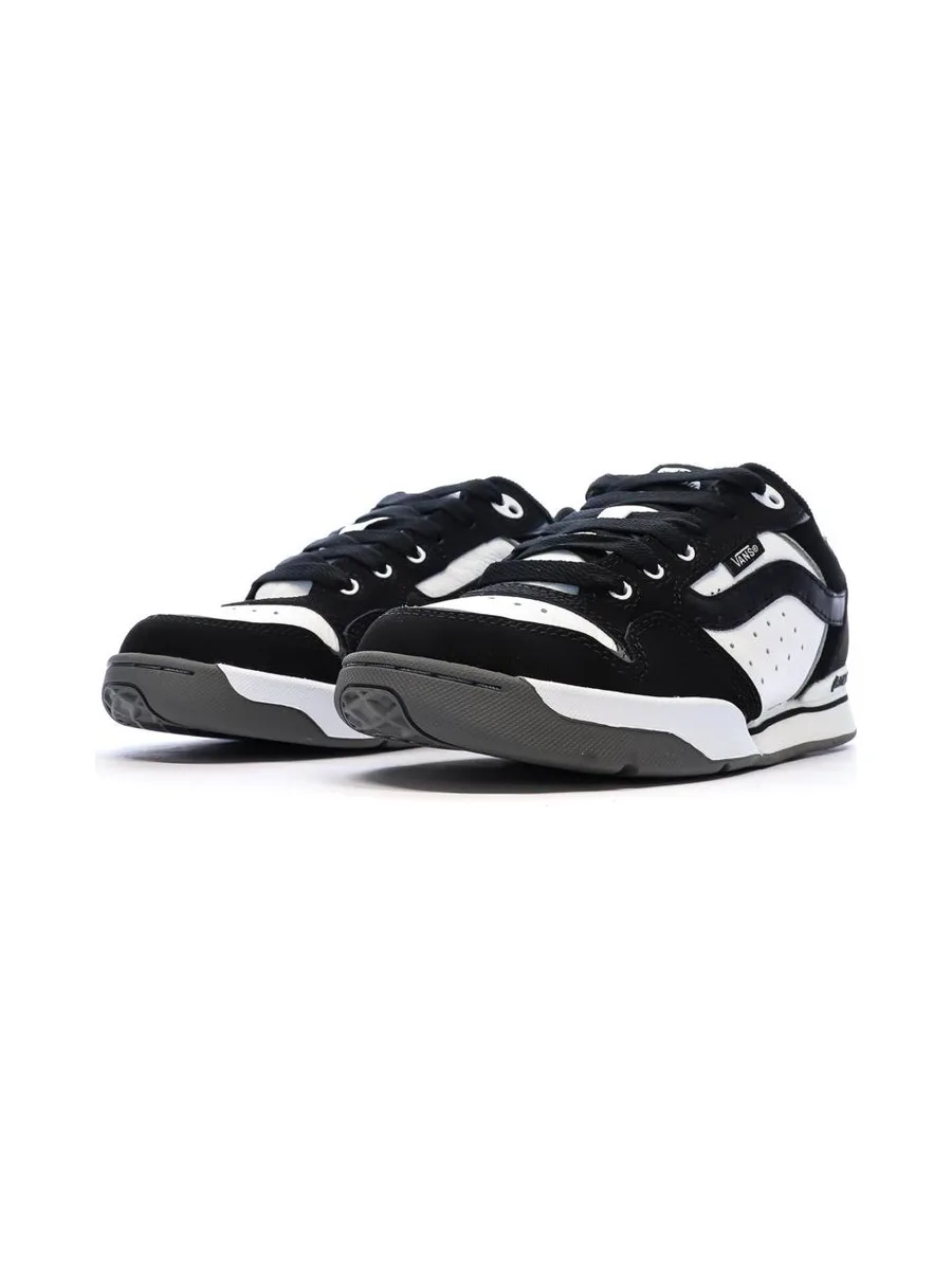 Baskets Noir/Blanc Homme Vans Rowley 7
