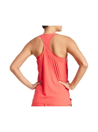 Débardeur Rouge/Noir Femme Adidas JD7333 2