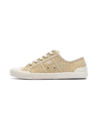 Chaussures en Toile Beige/Blanche Femme TBS OPIACE 1