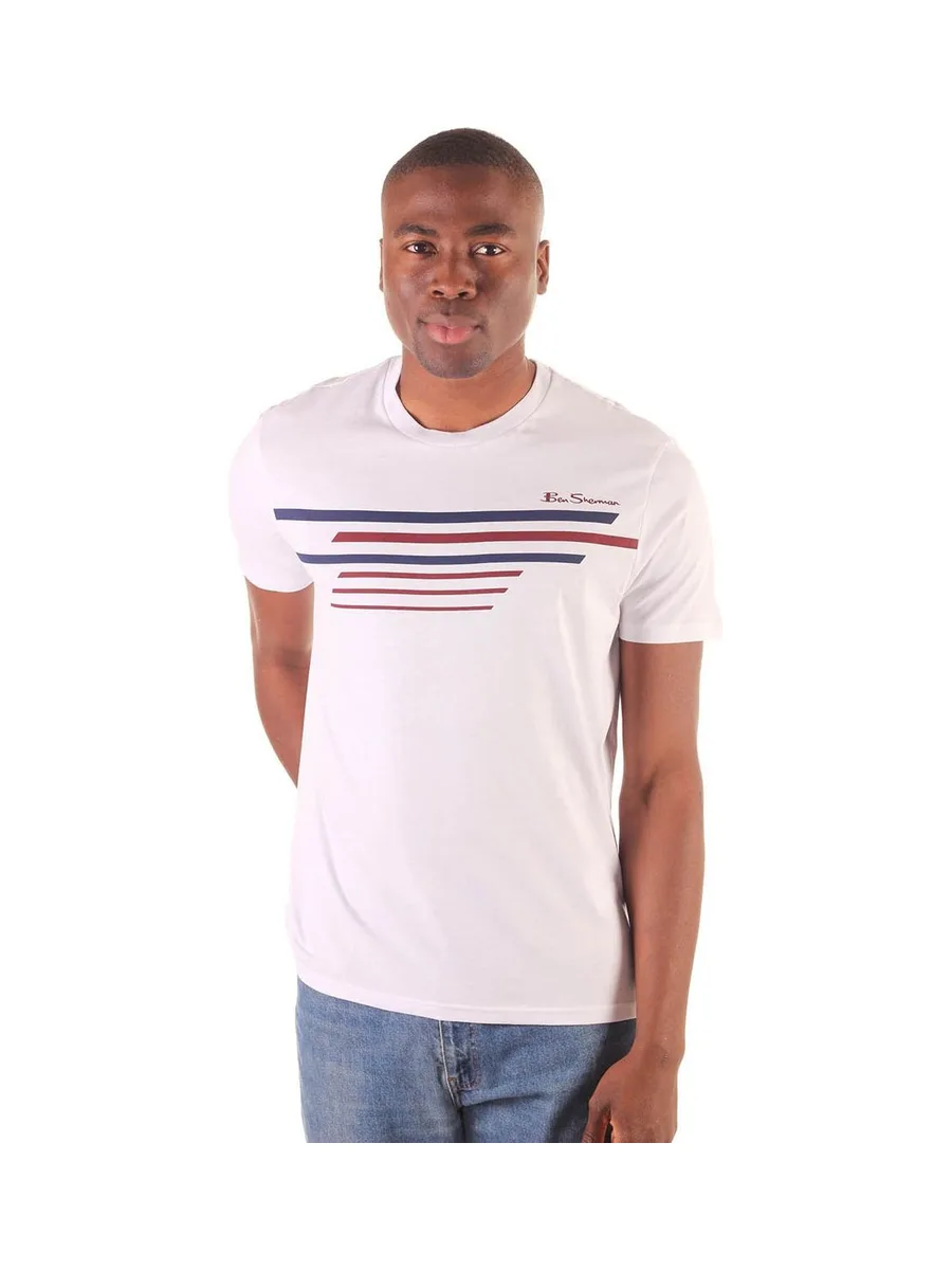 T-shirt rayé sport BEN SHERMAN 2