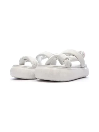 Sandales Blanches Femme Puma Suede Mayu 6