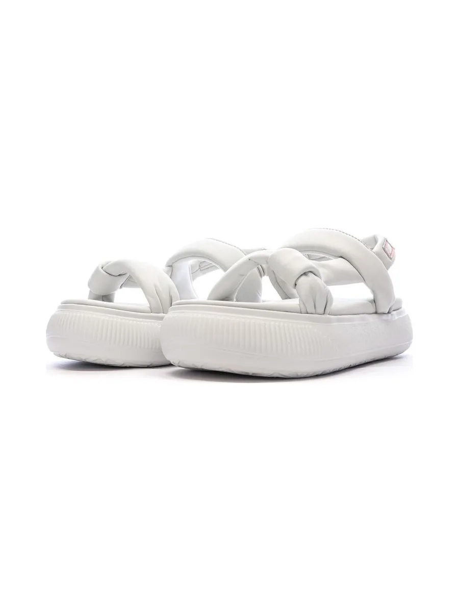 Sandales Blanches Femme Puma Suede Mayu 7