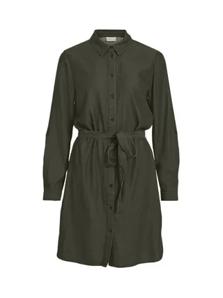 Robe Kaki Femme Vila 14058166 1