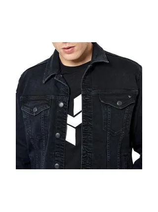 Veste en Jean Noir Homme Kaporal BLUNT 2
