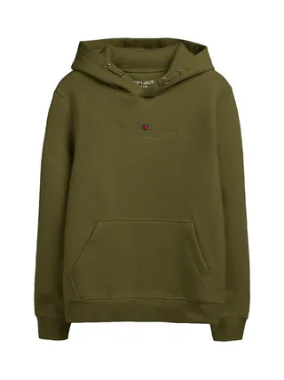Sweat à Capuche Kaki Homme Teddy Smith Jim 1