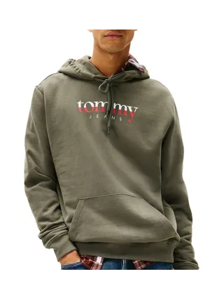 Sweat Kaki Homme Tommy Hilfiger DM0DM22113 1