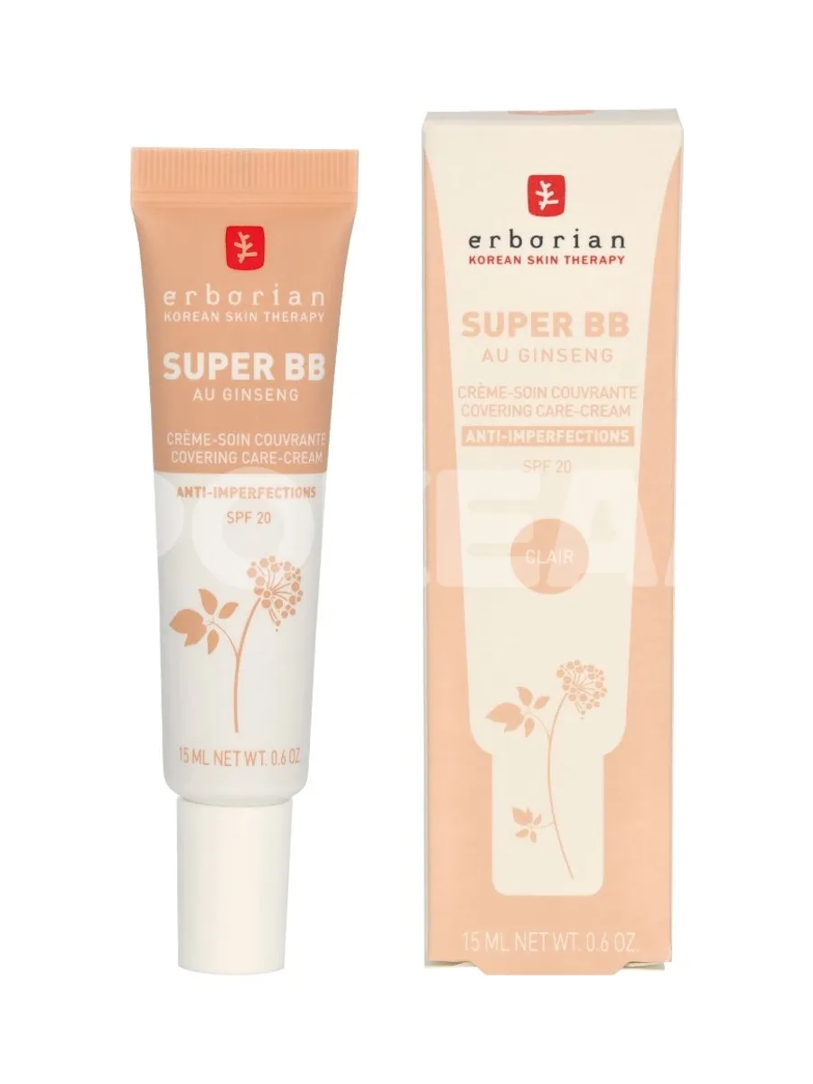 Erborian Super BB Covering Care-Cream SPF20 15ml - Clair 1