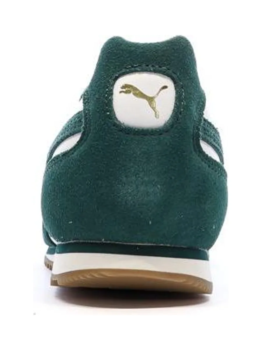 Baskets Blanches/Vertes Homme Puma Arizona Retro 4