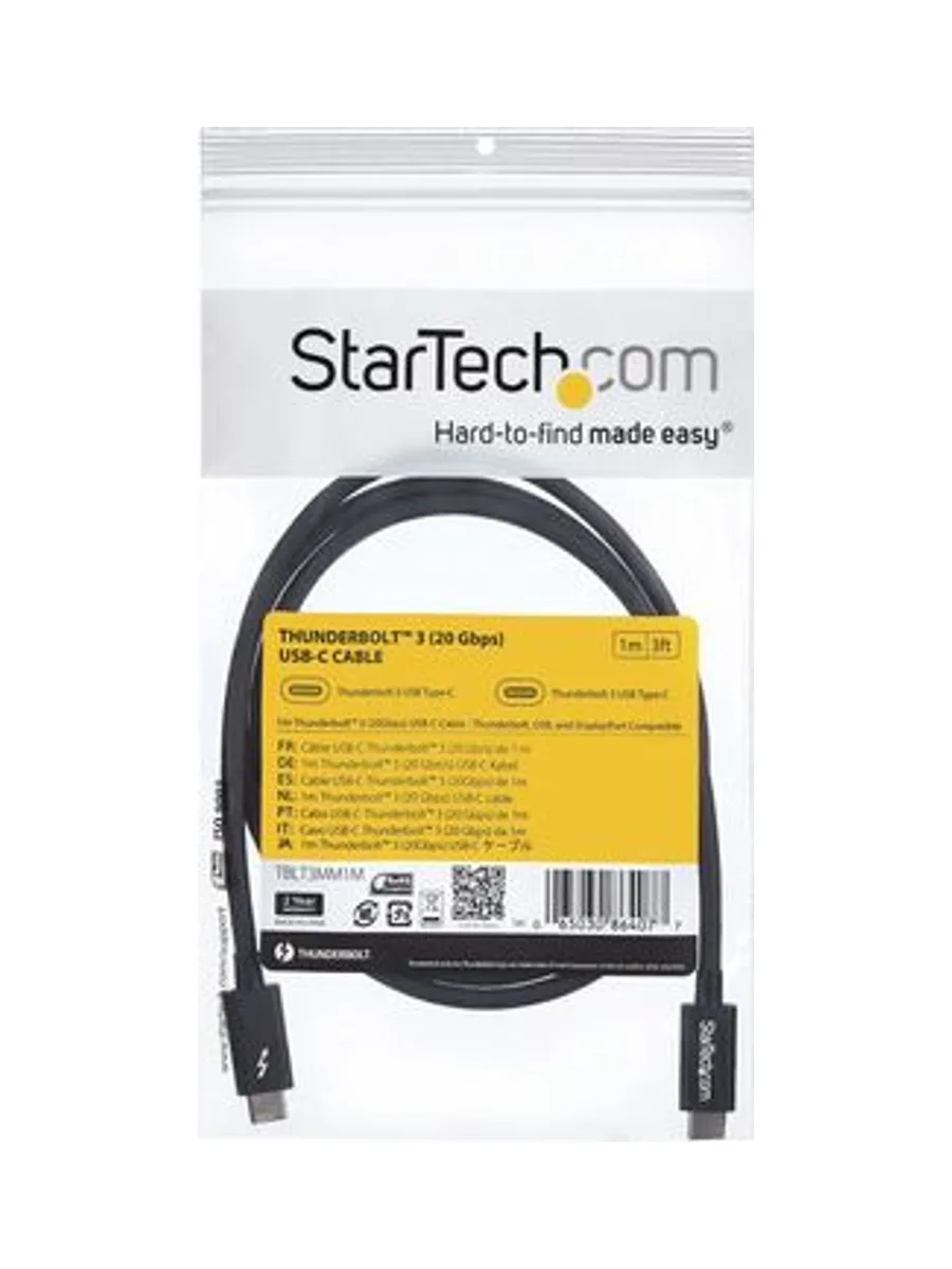 1m Thunderbolt 3 20Gbps USB-C Cable 6