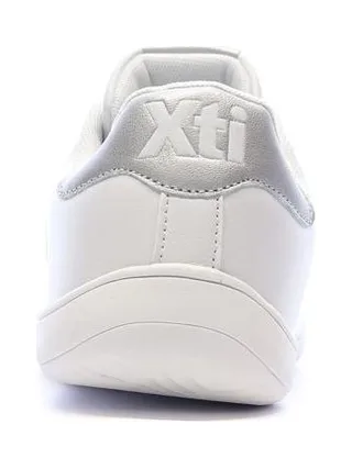 Baskets Blanches/Argent Femme Xti Plata 3