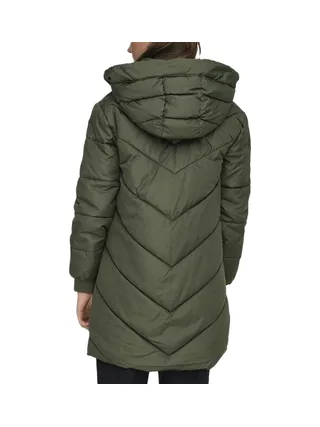 Doudoune Longue Verte Femme JDY Padded 2