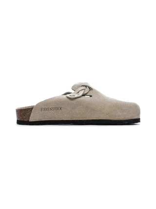 Sabot Taupe Femme Birkenstock Boston 2