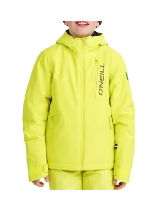 Veste de ski jaune fluo Garçon O'Neill Hammer 1