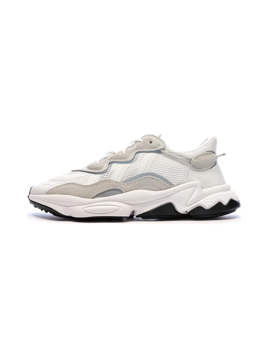 Baskets Blanc/Beige Homme Adidas Ozweego 2
