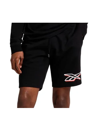 Short Noir Homme Reebok Vector 1