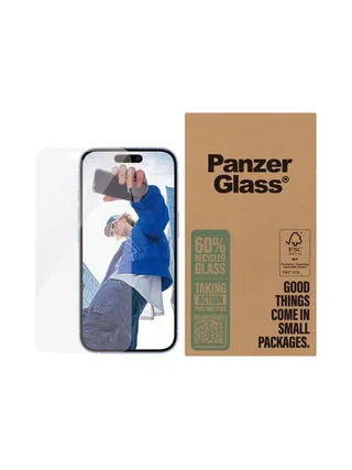 PanzerGlass ® Screen Protector iPhone 16 | 15 | Classic Fit | Bulk 2