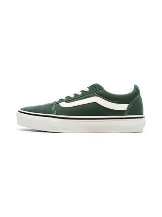 Baskets Vert Foncé Mixte Vans Old Skool 1