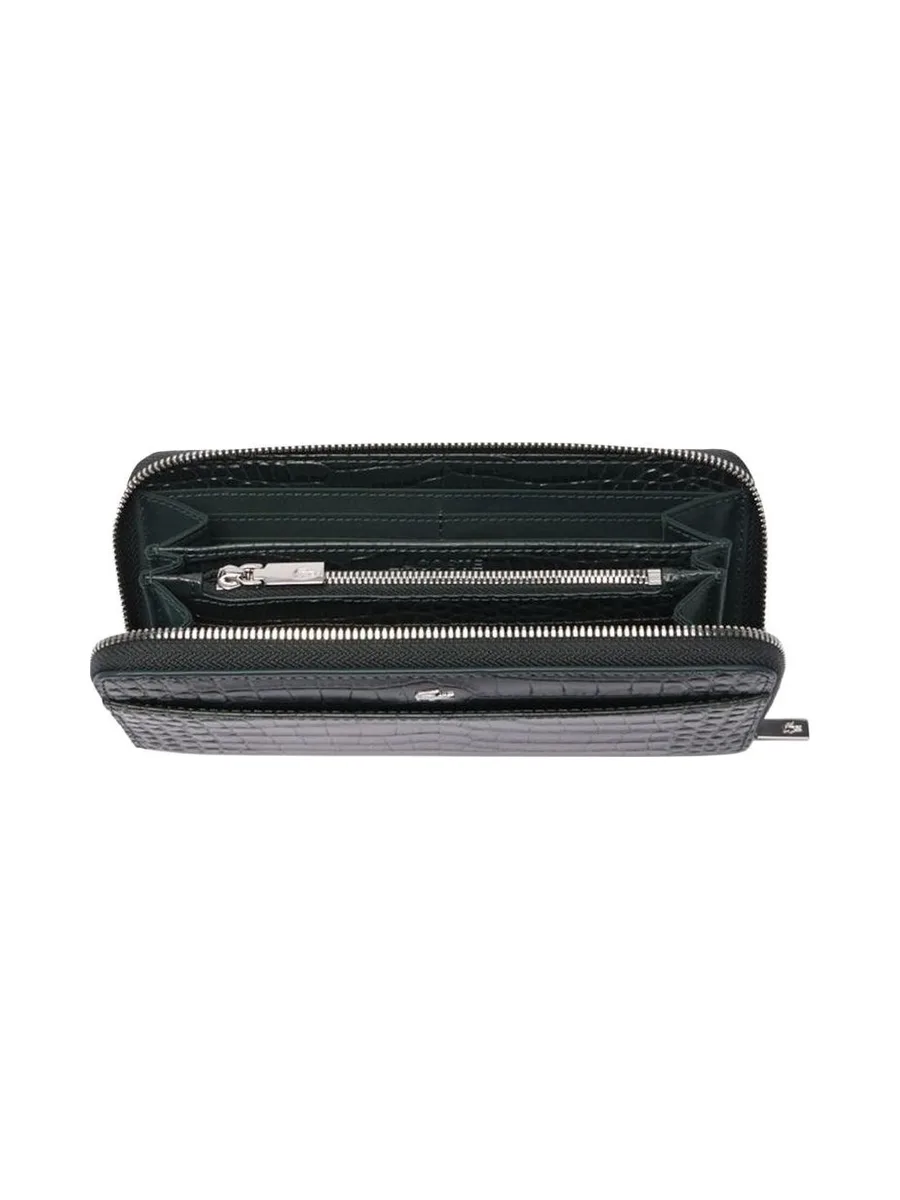 Portefeuille Noir Femme Lacoste Chantaco 3
