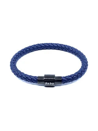 Bracelet Ourcq bleu - cuir 6